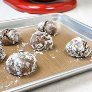 crinkle cookies soft chocolate cookies