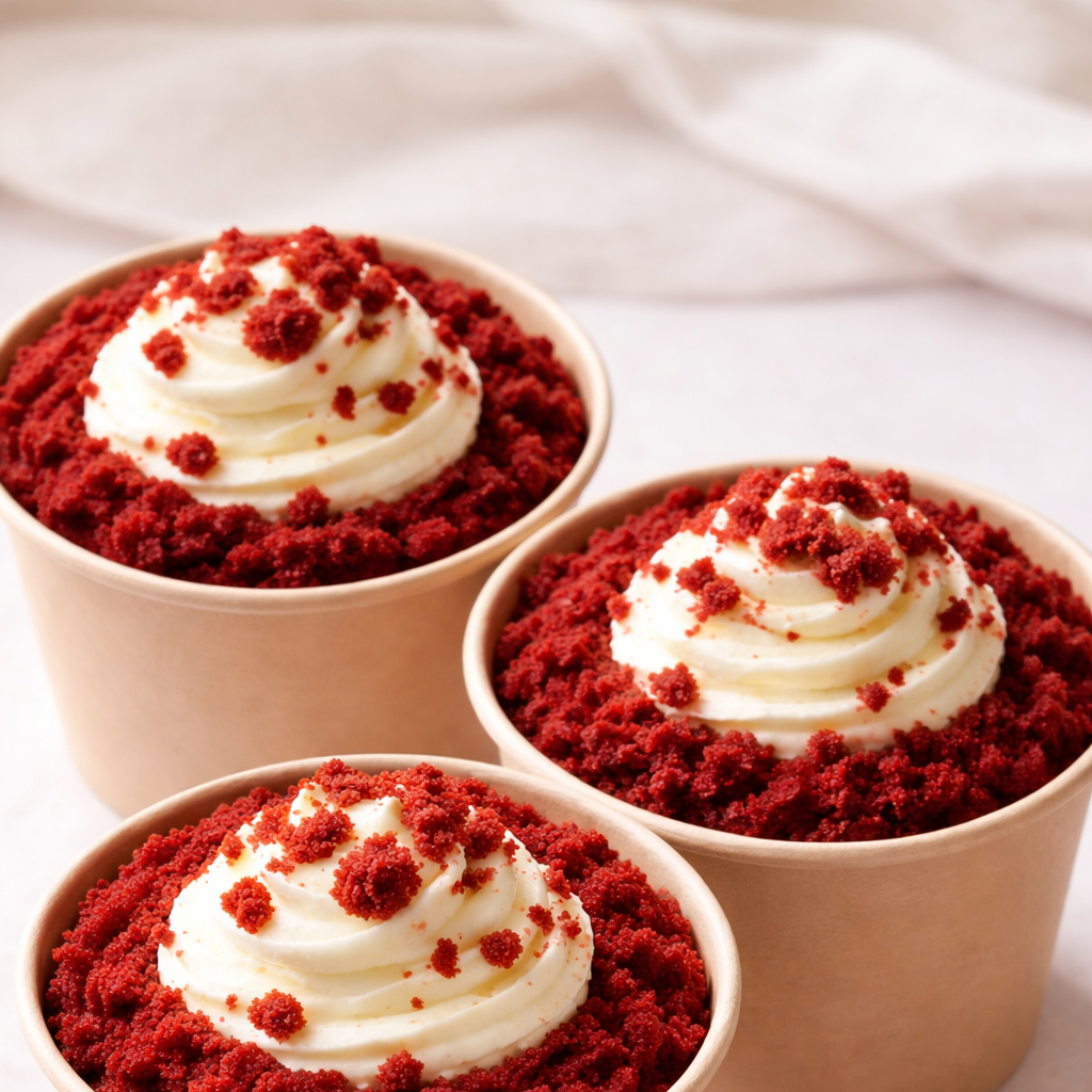 red velvet snack cake individual cake